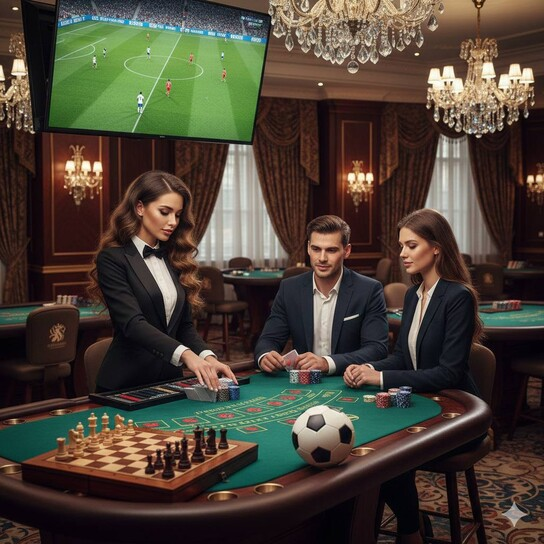 棋牌室行业示意